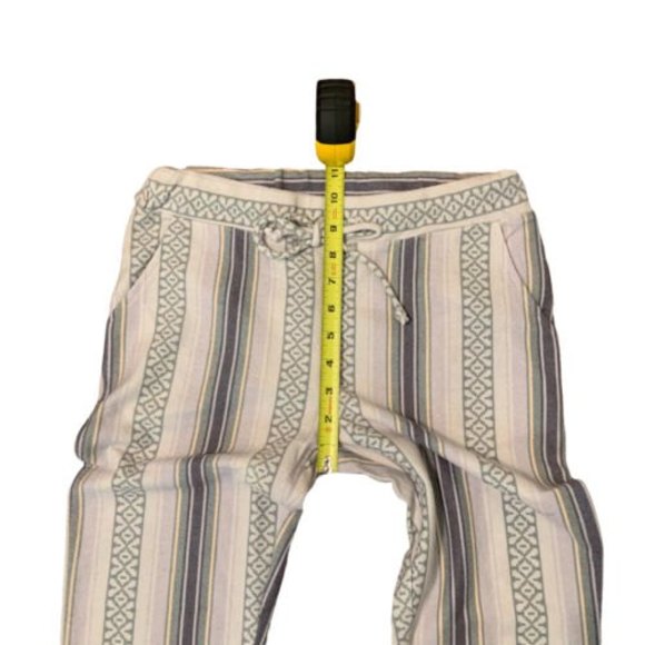 Easel Womens Stripe Pants Size S NEW Look of Linen Comfort of Cotton Easy Summer - Picture 7 of 9